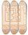 Triptych art skateboard deck of Leopold Flood Brightwits Prince Of Mogadore Pl 15 by Leopold Flood