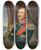Triptych art skateboard deck of Leopold Fertbauer Threequarter Length Portrait Of The Major General Of The Imperial Russian Army Pavel Yakovlevich Paul Andreas Von Rennenkampff Helmet Livonia 17901857 Saint Petersburg by Leopold Fertbauer (1802-1875)