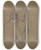 Triptych art skateboard deck of Henri De Toulouselautrec Snobisme Ou Chez Larue by Henri de Toulouse-Lautrec (1864-1901)
