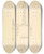 Triptych art skateboard deck of Hans Korsch Andiron One Of Pair_9 by Hans Korsch