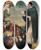 Triptych art skateboard deck of Alonso Cano St Vincent Ferrer Preaching by Alonso Cano (1601-1667)