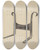 Triptych art skateboard deck of Holger Hansen Foot Scraper by Holger Hansen