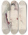 Triptych art skateboard deck of Berthe Morisot Jeune Fille Au Repos by Berthe Morisot (1841-1895)