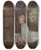 Triptych art skateboard deck of Jessie Willcox Smith Against This He Laid His Ear And Then He Heard The Voice Quite Distinctly by Jessie Willcox Smith (1863-1935)