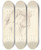 Triptych art skateboard deck of George Richmond Study For A Male Figure In Comusthe Measure by George Richmond (1809-1896)