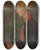 Triptych art skateboard deck of Thorvald Erichsen Portrait Of The Artist Ragnhild Lalla Hvalstad by Thorvald Erichsen (1868-1939)