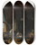 Triptych art skateboard deck of Gerrit Dou The Young Mother by Gerrit Dou (1613-1675)