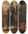 Triptych art skateboard deck of Rudolf Ernst The Snake Charmer by Rudolf Ernst (1854-1932)