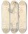 Triptych art skateboard deck of Jean Auguste Dominique Ingres General Louistienne Dulong De Rosnay by Jean Auguste Dominique Ingres (1780-1867)