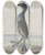 Triptych art skateboard deck of Ren De Rabi Natural History Of Saint Domingue Pl035 by Ren de Rabi (1700-1785)