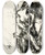 Triptych art skateboard deck of Henry Nielsen Siddende Kvindelig Model by Henry Nielsen (1907-1937)