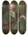 Triptych art skateboard deck of Nicolas De Largillire Portrait Of The Baronde Besenval by Nicolas de Largillire (1656-1746)