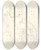 Triptych art skateboard deck of Christian Gottlieb Kratzensteinstub Siddende Kvinde Med Et Svrd I Venstre Hnd by Christian Gottlieb Kratzenstein Stub 2 (1783-1816)