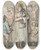 Triptych art skateboard deck of Thomas Rowlandson The Ballad Singers by Thomas Rowlandson (1756-1827)