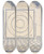 Triptych art skateboard deck of Leopold Flood Brightwits Prince Of Mogadore Pl 11 by Leopold Flood