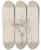 Triptych art skateboard deck of James Ensor Van Iseghemlaan In Ostend by James Ensor (1860-1949)