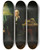 Triptych art skateboard deck of Sir Henry Raeburn Adam Rolland Of Gask Ii by Sir Henry Raeburn (1756-1823)