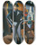 Triptych art skateboard deck of Lajos Tihanyi Man Standing At A Window by Lajos Tihanyi (1885-1938)