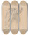 Triptych art skateboard deck of Jzef Simmler Study Of Davids Robes For The Painting The Immaculate Conception Of The Blessed Virgin Mary by Jozef Simmler (1823-1868)