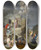 Triptych art skateboard deck of Pieter Fransz De Grebber Moses And The Brazenserpent by Pieter Fransz De Grebber (1600-1652)