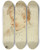 Triptych art skateboard deck of Daniel Mytens Profile Portrait Of Boy by Daniel Mytens (1590-1647)