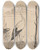 Triptych art skateboard deck of Lodewijk Schelfhout Ooievaar Aan Een Oever by Lodewijk Schelfhout (1881-1943)