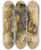 Triptych art skateboard deck of Paul Gauguin Eve The Nightmare_2 by Paul Gauguin (1848-1903)