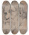 Triptych art skateboard deck of Willem Panneels Hoved Af En Ldre Skgget Mand Trekvart Profil Tv by Willem Panneels (1600-1634)