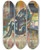 Triptych art skateboard deck of Edvard Munch Sittende Ung Kvinne by Edvard Munch (1863-1944)