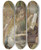 Triptych art skateboard deck of Pierreauguste Renoir Young Girls At The Piano by Pierre-Auguste Renoir (1841-1919)