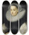 Triptych art skateboard deck of Gortzius Geldorp Hortensia Del Prado D 1627 by Gortzius Geldorp (1553-1618)