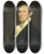 Triptych art skateboard deck of Matthew Harris Jouett Augustus Fielding Hawkins by Matthew Harris Jouett (1787-1827)