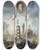 Triptych art skateboard deck of Nicolashenri Jeaurat De Bertry Allgorie Rvolutionnaire by Nicolas-Henri Jeaurat de Bertry (1728-1796)
