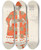 Triptych art skateboard deck of Lon Bakst Costume Design For Act I Of The Martyrdom Of St Sebastian by Leon Bakst (1866-1924)
