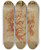 Triptych art skateboard deck of Eduardus Jacobus Hatred Or Jealousy by Eduardus Jacobus (18-)