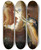 Triptych art skateboard deck of Frederic Leighton The Return Of Persephone by Frederic Leighton (1830-1896)