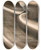 Triptych art skateboard deck of Lon Spilliaert Fillettes Devant La Vague by Leon Spilliaert (1881-1946)