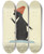Triptych art skateboard deck of John Elsas Ich Ging In Die Vertrauungsfalle by John Elsas (1851-1935)