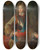 Triptych art skateboard deck of Alexis Simon Belle Portrait Of Prince James Francis Edward Stuart The Old Pretender by Alexis Simon Belle (1674-1734)