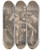 Triptych art skateboard deck of Adamo Scultori The Prophet Jonah by Adamo Scultori (1530-1585)