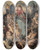 Triptych art skateboard deck of Peter Paul Rubens The Great Last Judgement by Peter Paul Rubens (1577-1640)