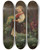 Triptych art skateboard deck of Leopold Carl Mller Das Hausmtterchen by Leopold Carl Muller (1834-1892)