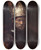 Triptych art skateboard deck of Follower Of Rembrandt Van Rijn The Man With The Golden Helmet by Follower of Rembrandt van Rijn (1606-1669)