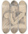 Triptych art skateboard deck of Zygmunt Waliszewski Portrait Of The Artists Sister Waleria At A Window by Zygmunt Waliszewski (1897-1936)