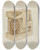 Triptych art skateboard deck of Wj Goodacre Fragment From Original Architrave Of Mission Church Facade by W.J. Goodacre Triptych art skateboard deck of Wj Goodacre Fragment From Original Architrave Of Mission Church Facade by W.J. Goodacre