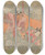 Triptych art skateboard deck of Korysai Isoda Two Actors by Isoda Koryusai (1735-1790)