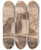 Triptych art skateboard deck of Zolo Palugyay Study Of Building Objects From Paris by Zolo Palugyay (1898-1935)