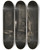 Triptych art skateboard deck of Albert Lebourg Still Life With Candle by Albert Lebourg (1849-1928)