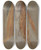 Triptych art skateboard deck of Edwin Austin Abbey Study For The Head Of Ophelia In The Play Scene In Hamlet by Edwin Austin Abbey (1852-1911)