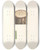 Triptych art skateboard deck of Pierre Joseph Redout La Botanique De J J Rousseau Pl 50 by Pierre Joseph Redoute (1759-1840)